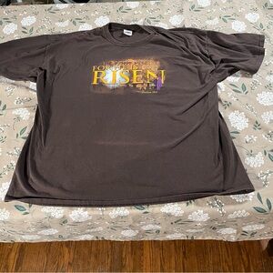 Vintage Jesus Shirt Men’s 2xl Brown Christian Religious Y2K 90s